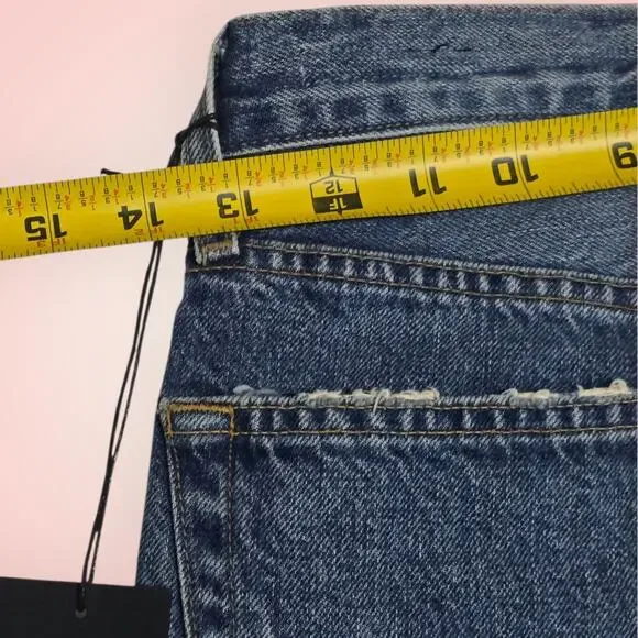 Edwin Jeans Chrissy Rumour Wide Flare Mid-Rise Denim Size 24 NWT Women - Picture 12 of 12